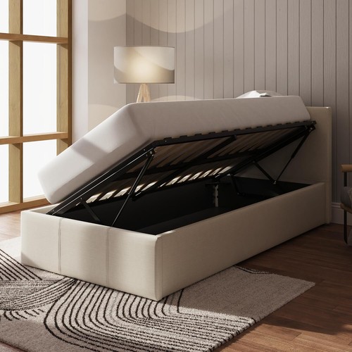 Side lift ottoman - side, storage