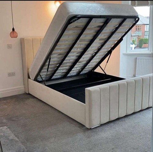 Ottoman winged bed - bed, plush