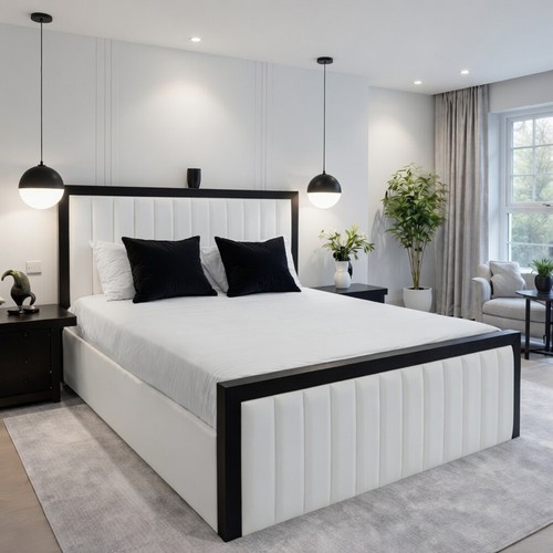 Luxury panelled bed - luxury,