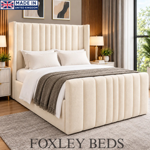 Ottoman bed winged plush - winged,