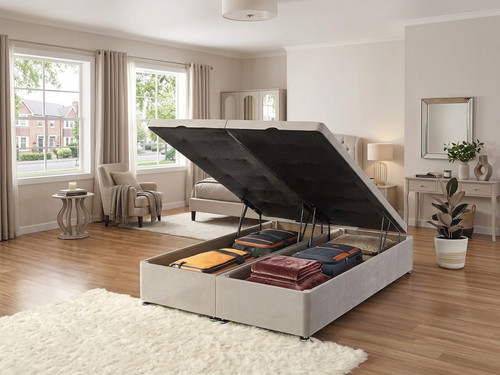 Ottoman divan storage bed - storage,