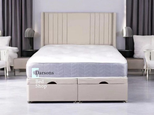 Pearl panel divan ottoman - ottoman, gas