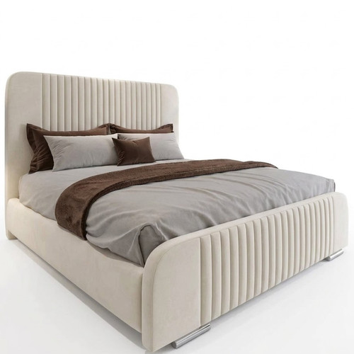 Luxury panel bed frame - luxury, plush