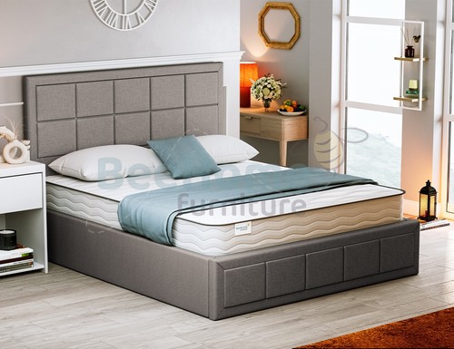Ottoman storage gas lift - storage, up