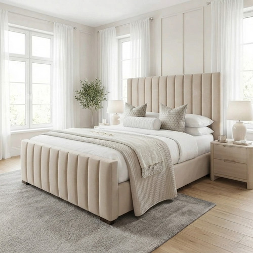 Ottoman double panel bed - double,